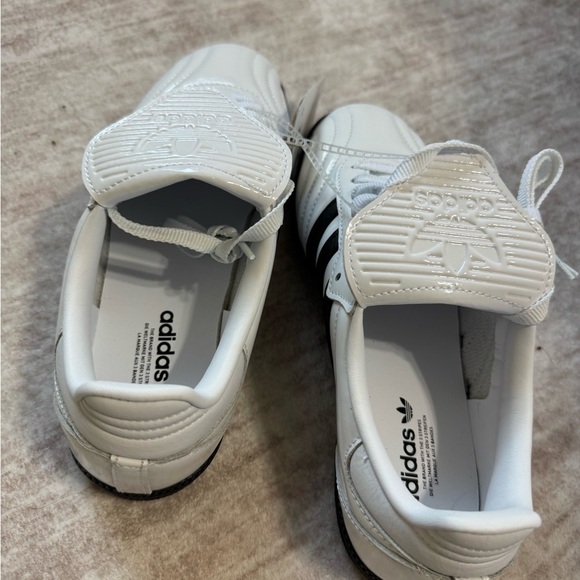 Adidas Samba LT W shoe in Cloud White patent leather women’s 7 brand new - Picture 3 of 8